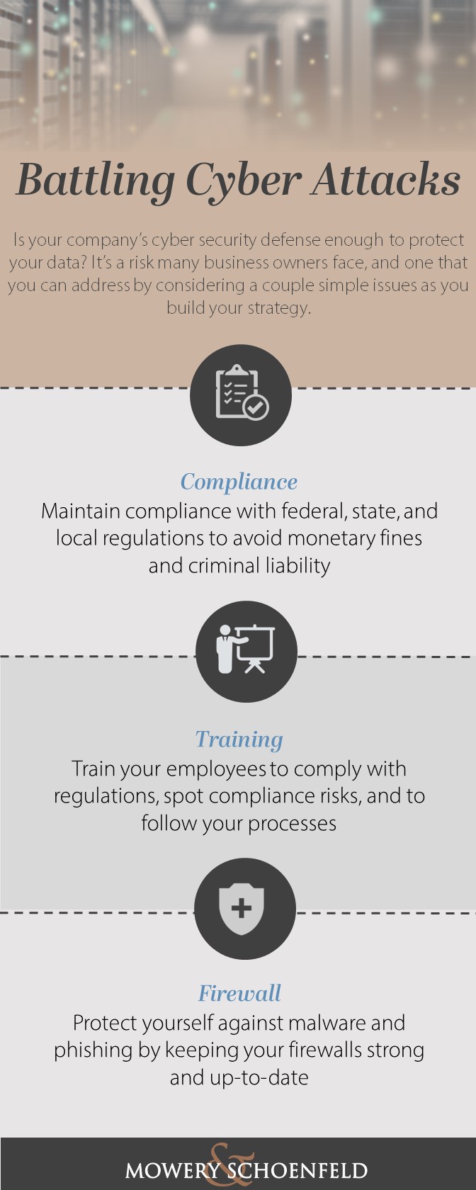 Are your employees trained to guard against risk? | Mowery & Schoenfeld