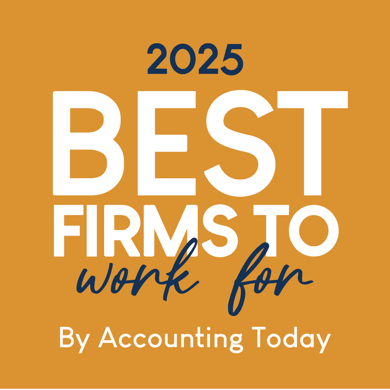 2025 Best Firms to Work For by Accounting Today